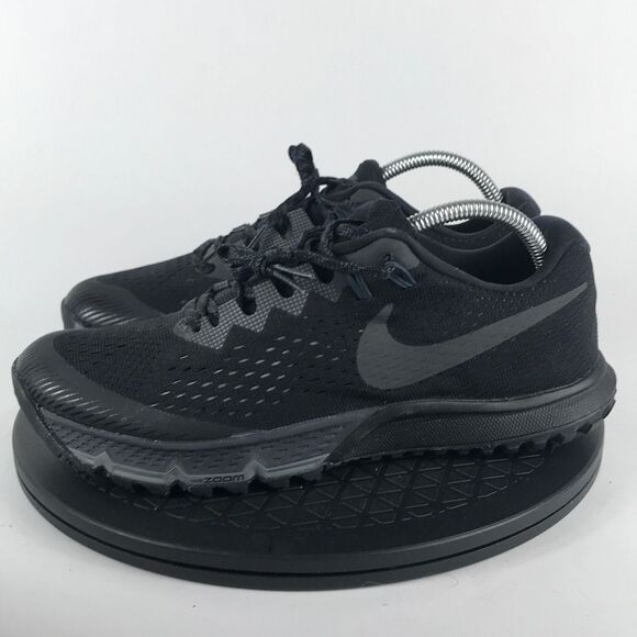 Nike Air Zoom Terra Kiger 4 Black Trail Running Shoes 880564-010 Women’s Size 10 - Picture 8 of 12